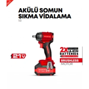 STR-1926 AKÜ.SOMUN SIK.VİDA.1/2 680Nm2*4000MAH BTRY- 5A