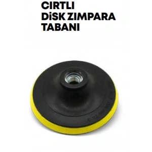 Cırtlı Disk Zımpara Tabanı 180 MM STR-1401