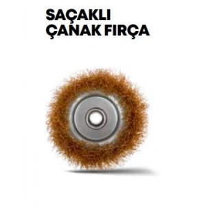 Saçaklı Çanak Fırça 75 MM STR-1091