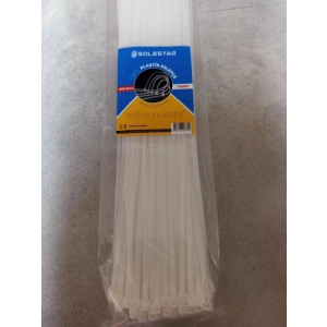 3,60X370MM Cırt Kelepçe Beyaz Plastik STR-2044