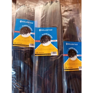 3,60X370MM Cırt Kelepçe Siyah Plastik STR-2050