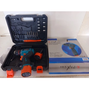 Kömürsüz Darbeli Matkap 16.8V 2AH Armut Batarya KX000176