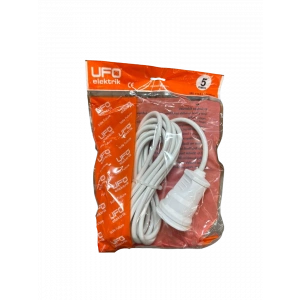 5MT Seyyar Tekli Uzatma Kablosu