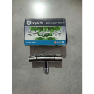 Taharet Musluğu Çift Yollu İnox