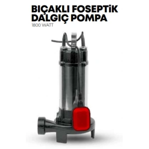 Bıçaklı Foseptik Dalgıç Pompa 1800W STR-1789