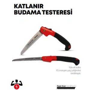 Katlanır Budama Testeresi 180MM STR-1004