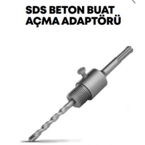 Sds Beton Buat Açma Adaptörü 250MM STR-1543