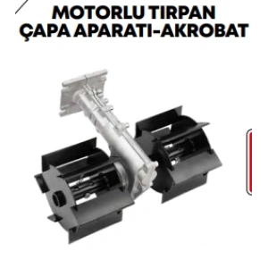 Motorlu Tırpan Çapa Aparatı Akrobat 26MM-9T STR-1898