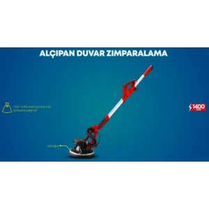 Alçıpan Duvar Zımparalama 225MM - 1400WATT STR-1983