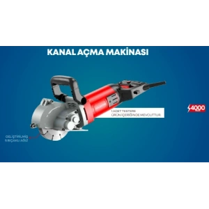 Kanal Açma Makinası 135MM 4000WATT STR-1905