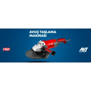 STR-1949 AVUÇ TAŞLAMA MAKİNASI 230MM 2600W 1 KL:2 AD