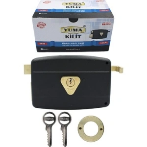 YUMA TİRAJLI KİLİT OVAL KARŞILIKSIZ 14CM