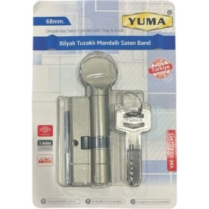 YUMA YM-B68BTMS 68 MM BİLYALI TUZAKLI MANDALLI SATEN BAREL