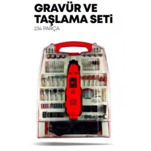 Gravür Ve Taşlama Seti 234 PCS STR-1901