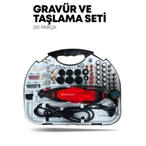 Gravür Ve Taşlama Seti 210 PCS STR-1900