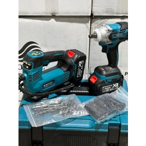 Akülü 2Li Set Somun Sökme ve Kompresör BOZ-2513