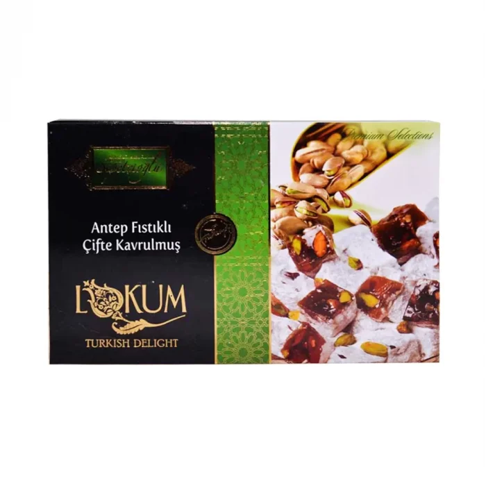 300 gr Antep Fıstıklı Çifte Kavrulmuş Lokum