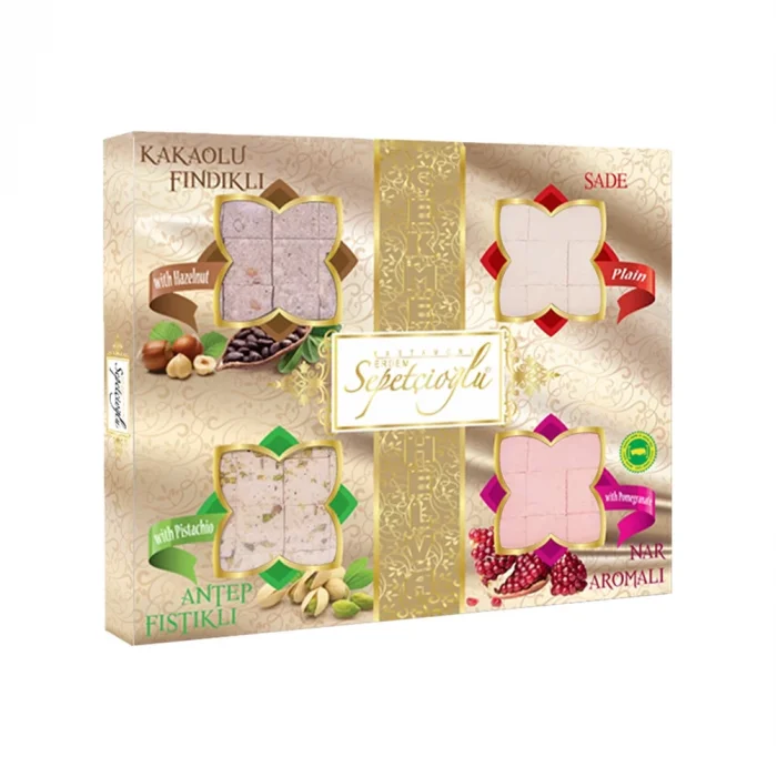 4lü Karışık Çekme Helva 400 Gr.