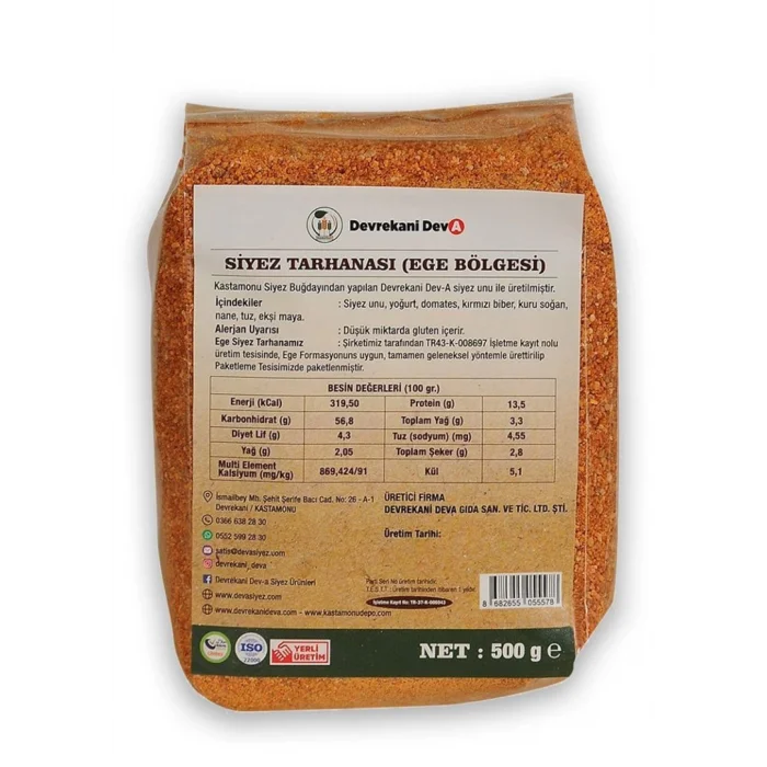 500 gr Siyez Tarhanası