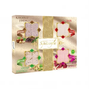 4lü Karışık Çekme Helva 400 Gr.