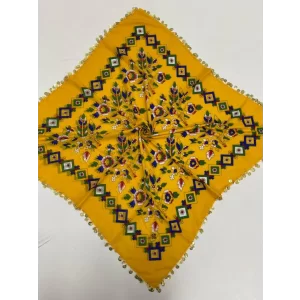 Pullu Sarı Yazma