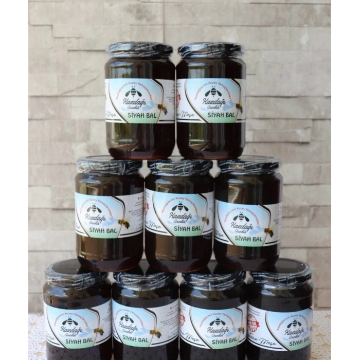 SİYAH BAL( Kazdağları Meşe-Kestane Balı ) 850gr