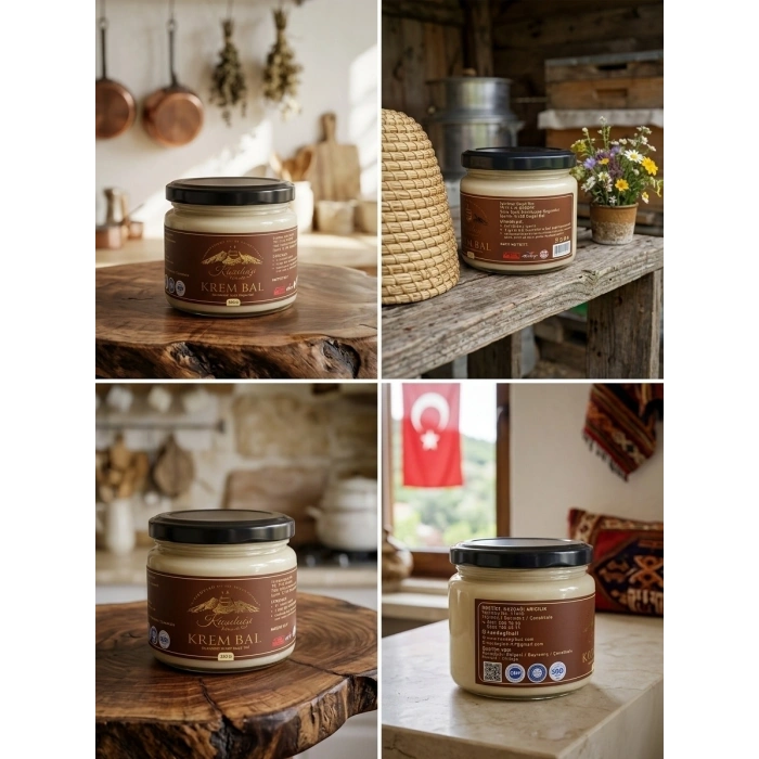 Krem Bal 430g (Sürülebilir %100 Doğal Bal)
