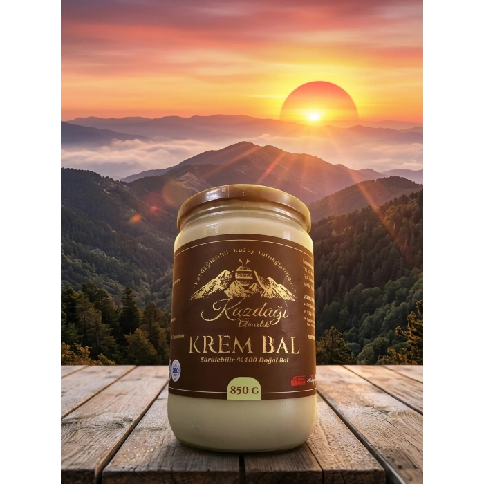 Krem Bal 850g (Sürülebilir %100 Doğal Bal)