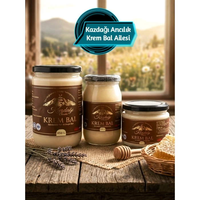 Krem Bal 430g (Sürülebilir %100 Doğal Bal)