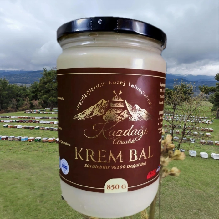 Krem Bal 850g (Sürülebilir %100 Doğal Bal)