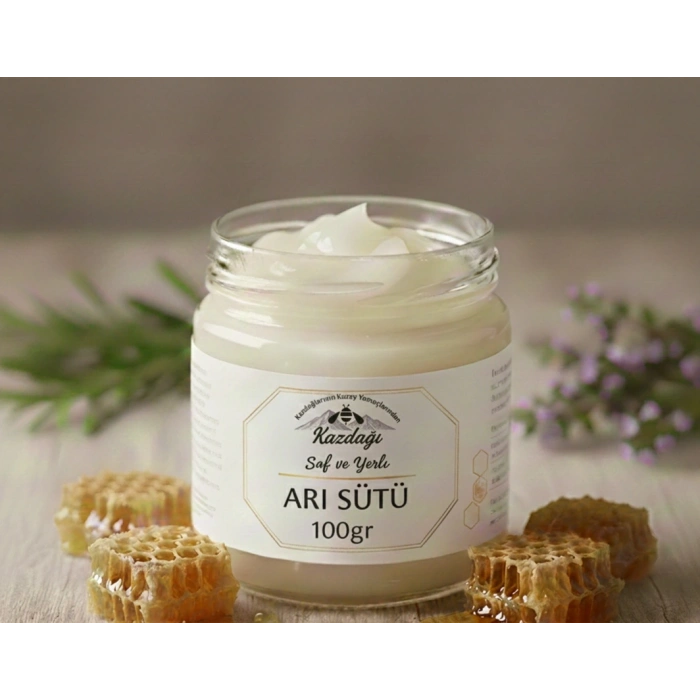 Arı Sütü 100g Saf ve Yerli (Soğuk Zincir Teslimat)