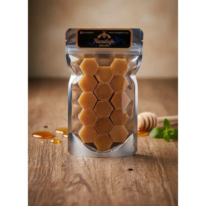 Kazdağı Arıcılık Doğal Bal Mumu 100g