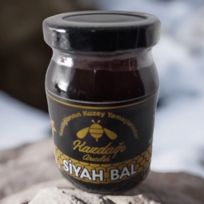 SİYAH BAL( Kazdağları Meşe-Kestane Balı ) 250g