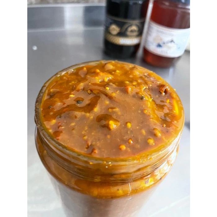 Siyah Ballı Arı Ürünleri Karışımı 500gr (Bal,Polen)