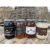 Kazdağı 4’lü Premium Set (Siyah Bal 500g • Polifloralı Çiçek Balı 500g • Çam Balı 500g• Krem Bal 500g)