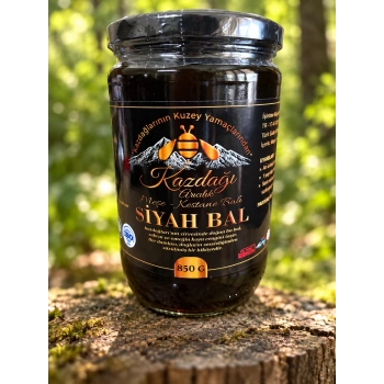 SİYAH BAL( Kazdağları Meşe-Kestane Balı ) 850gr