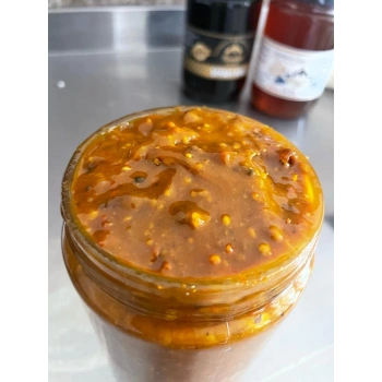 Siyah Ballı Arı Ürünleri Karışımı 500gr (Bal,Polen)