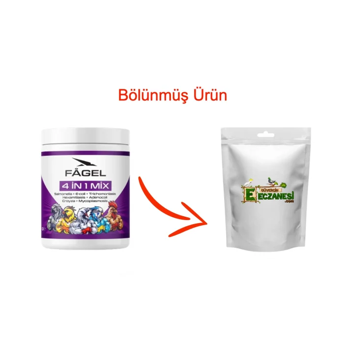 4 in 1 mix 50 gr bölünmüş