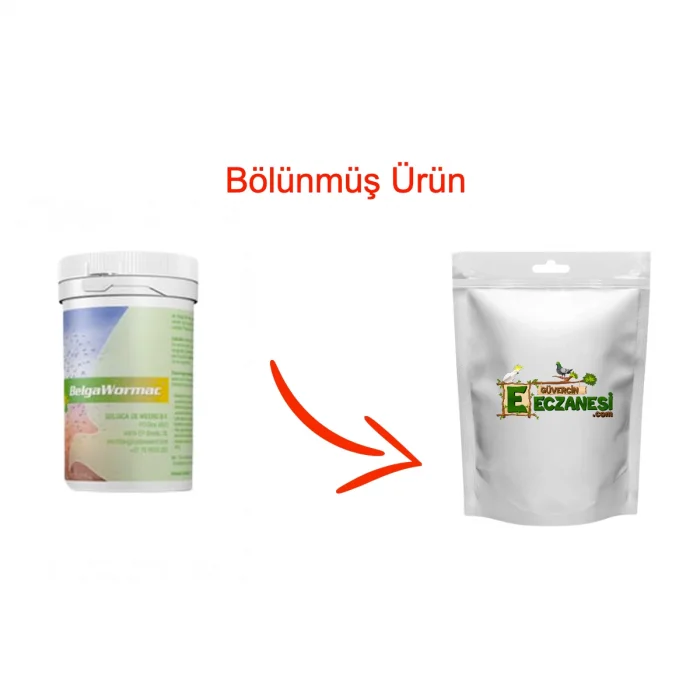 Belga Wormac 20 gr bölünmüş
