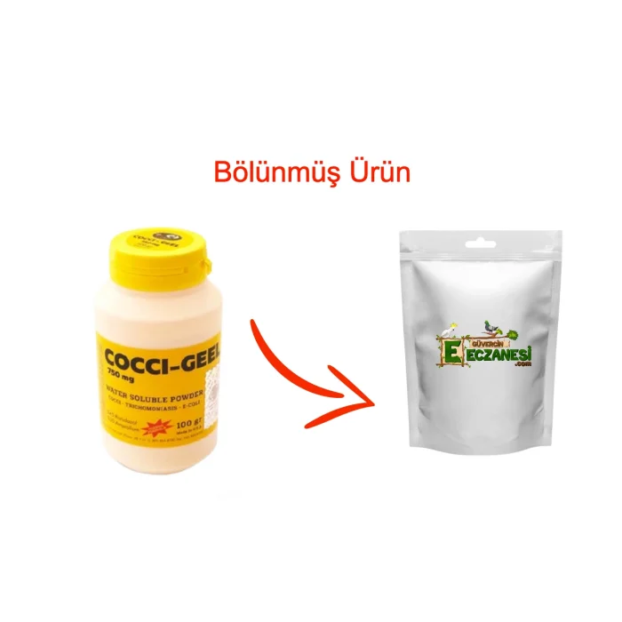 Cocci Geel 25 gr bölünmüş