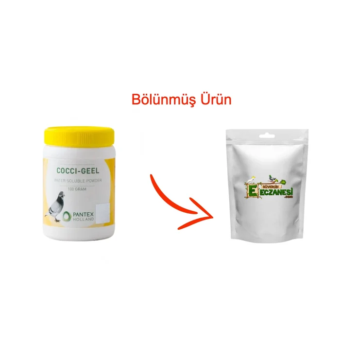 Cocci Geel 50 gr bölünmüş