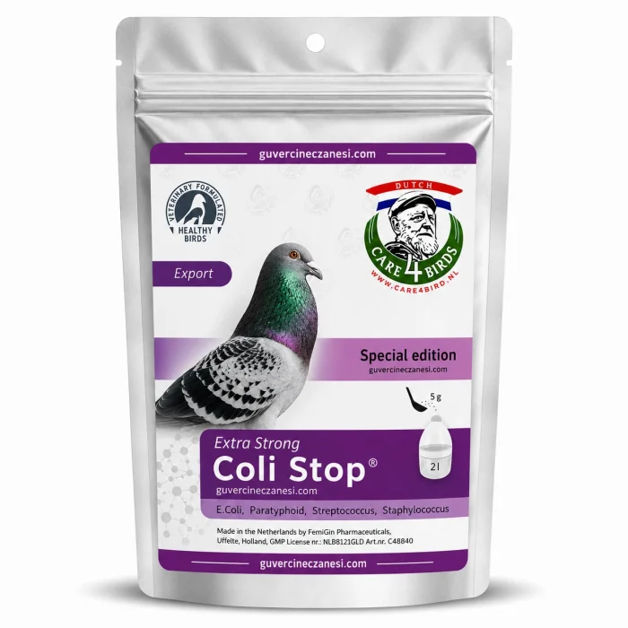 Care4Birds Coli Stop 25 gr bölünmüş