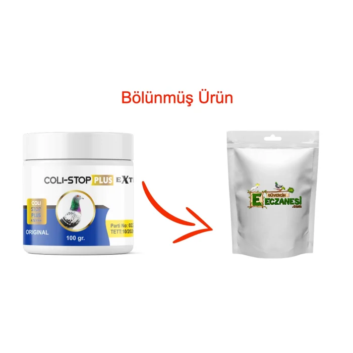 Coli Stop Plus Extra 50 gr bölünmüş
