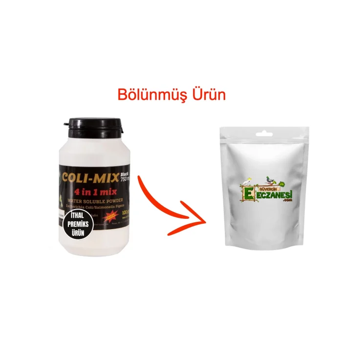 Colimix 4 in 1 mix 50 gr bölünmüş