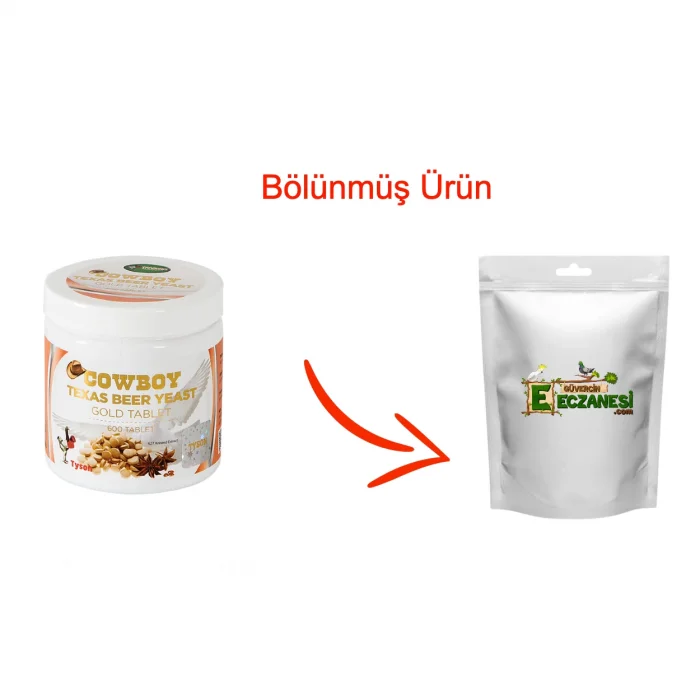 Cowboy Yavru ve anaç hapı 200 adet bölünmüş