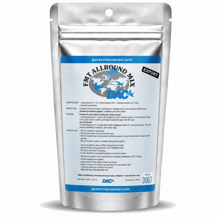 Dac Pharma Fmt Allround Mix 4 in 1 25 gr bölünmüş