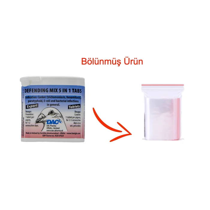 Defending Mix 5 in 1 - 10 adet bölünmüş