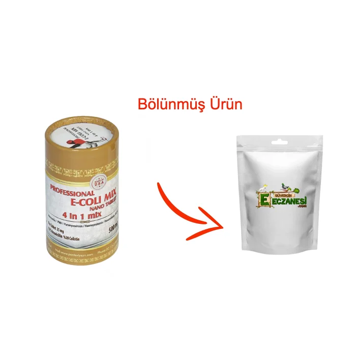 Ecoli 4 in 1 Mix 50 adet bölünmüş