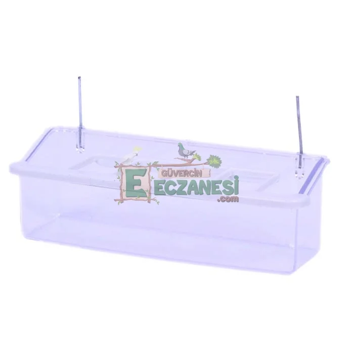 Izgaralı Telli Yemlik Şeffaf 15 cm