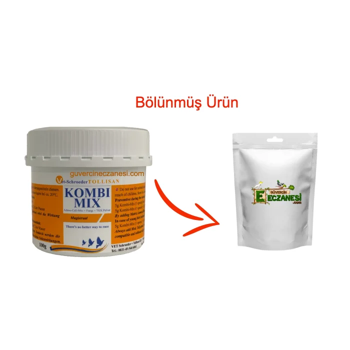 Kombi Mix özel karışım 50 gr bölünmüş